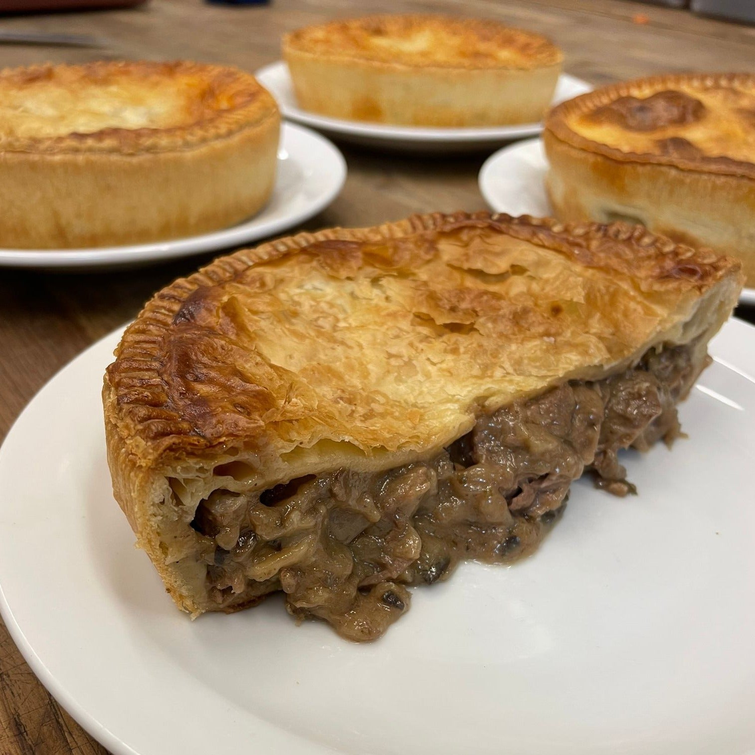 BRAISED LAMB, ANCHOVY + BLACK OLIVE PIE
