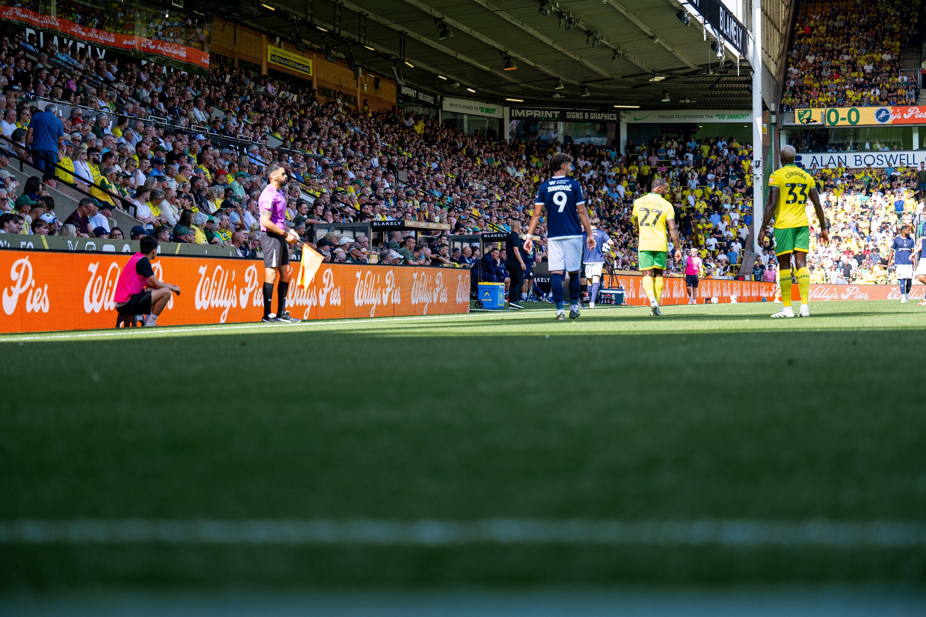 NORWICH CITY VS MILLWALL