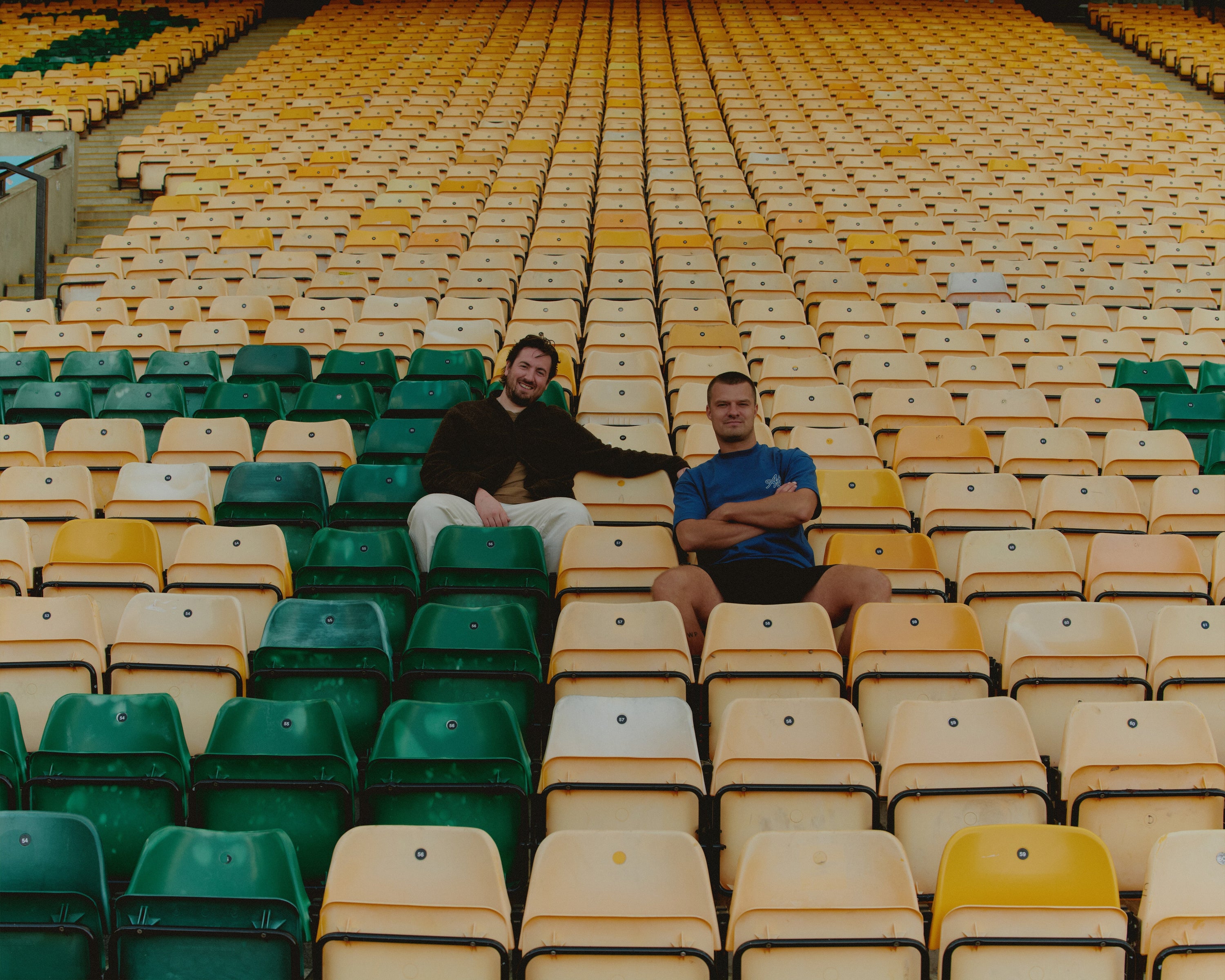 GETTING STUCK INTO FOOTBALL