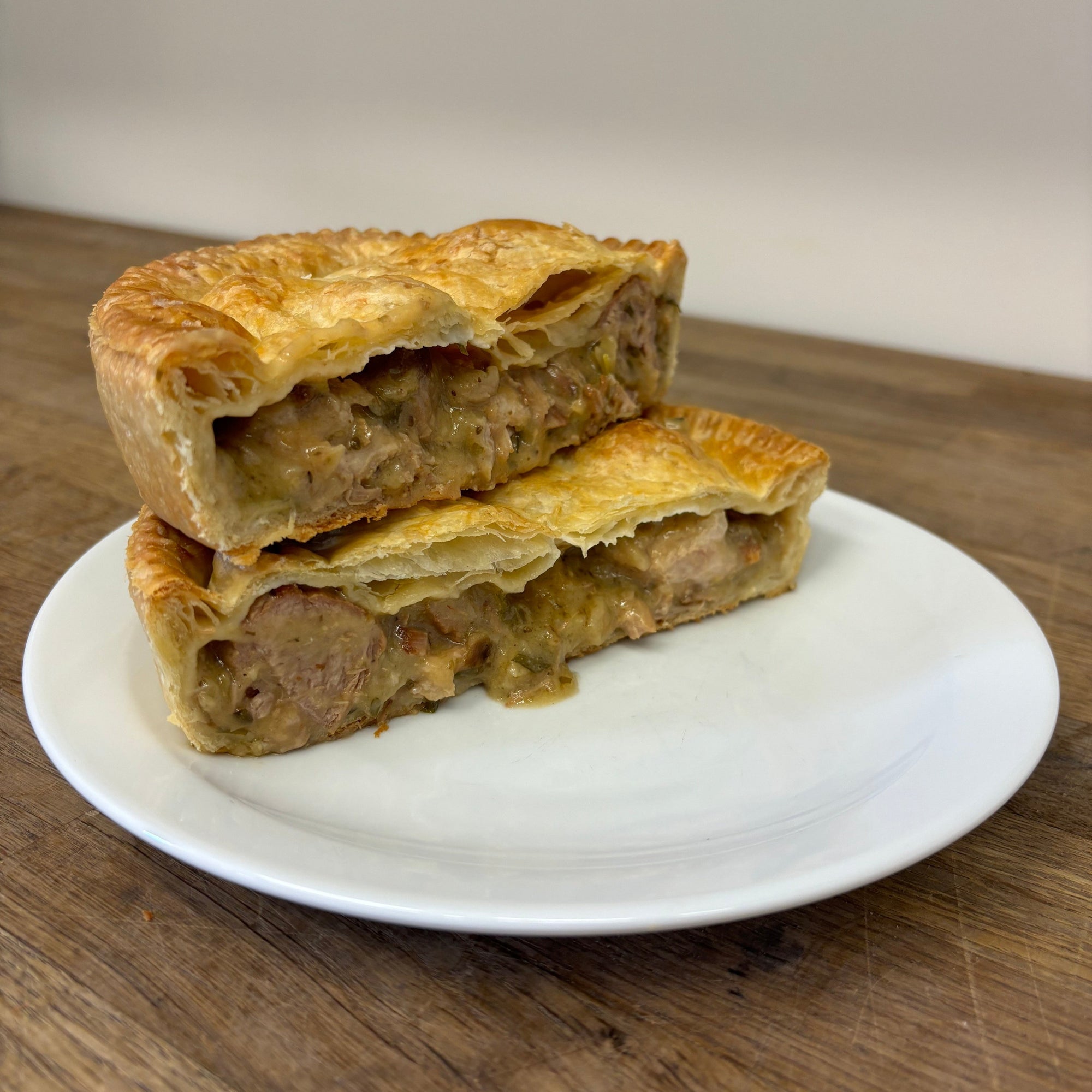 BRAISED PORK, FENNEL + OREGANO PIE FILLING