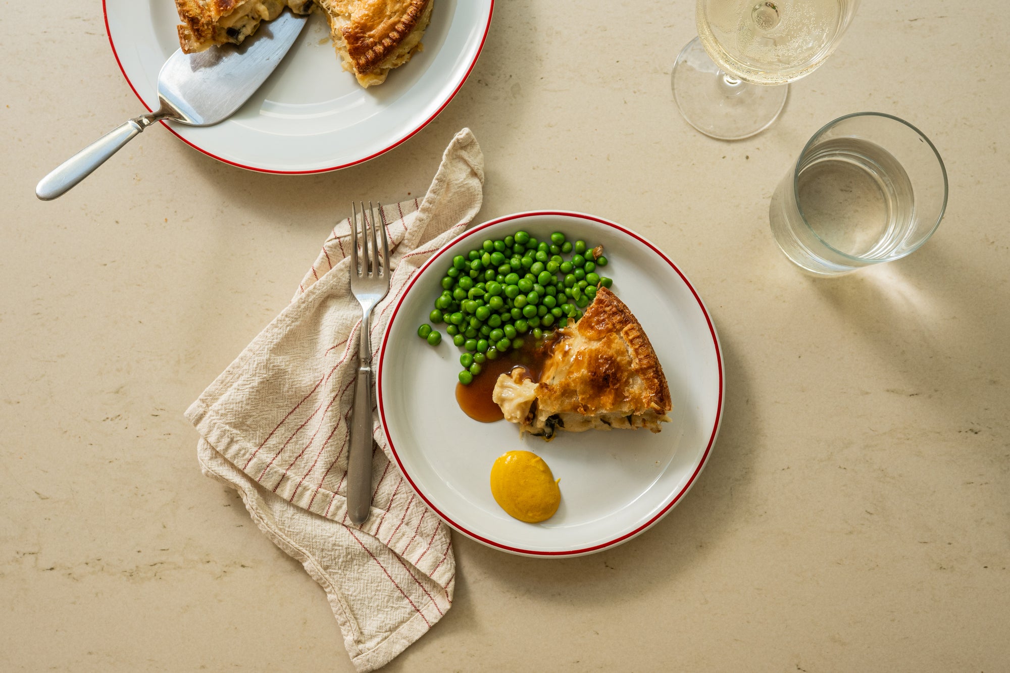 ROAST CAULIFLOWER, LEEK + CHEDDAR