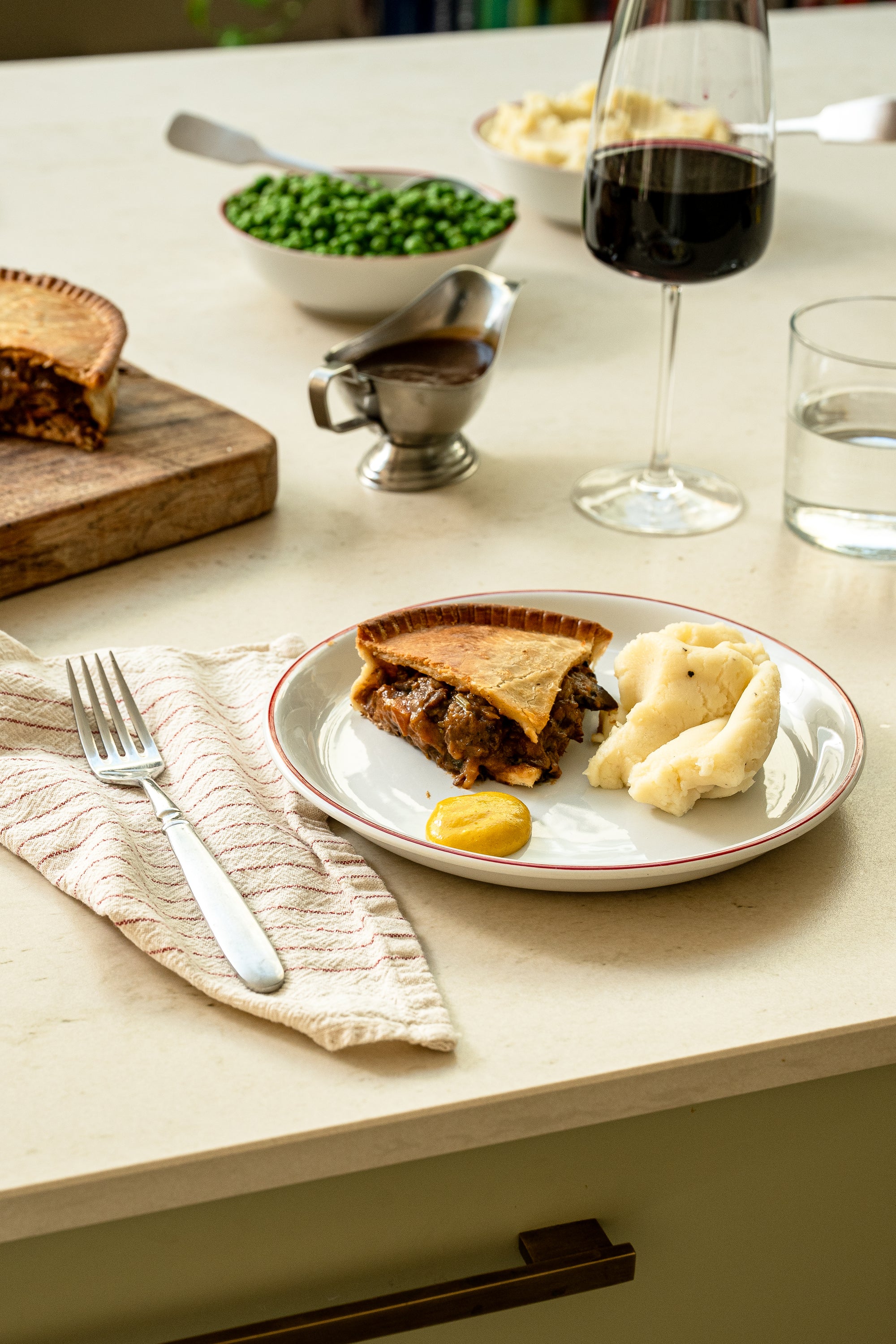 STEAK, ALE & HORSERADISH