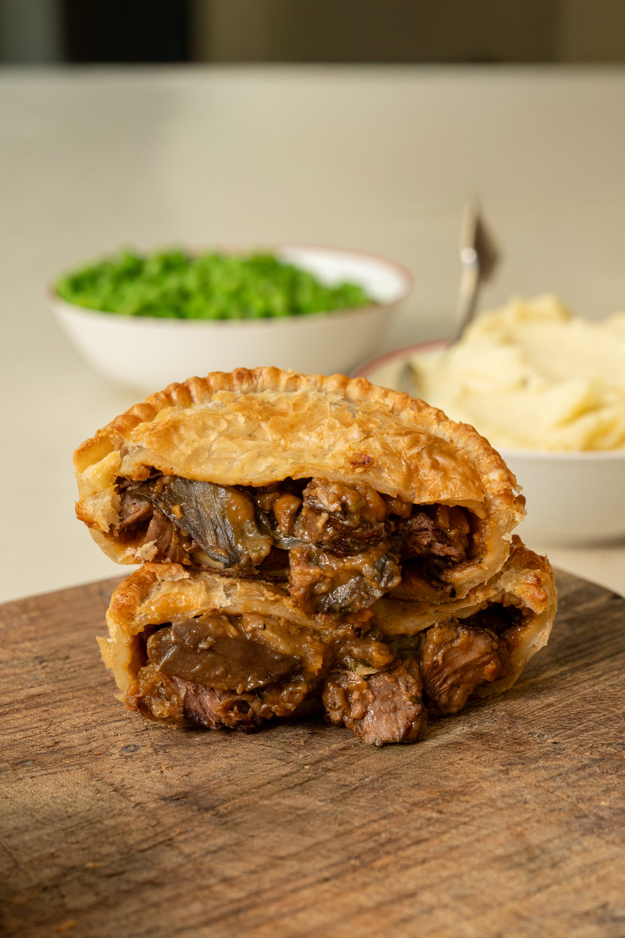 STEAK, ALE & HORSERADISH